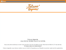 Tablet Screenshot of futurelegende.com